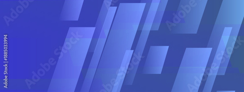 Professional blue background utilizing multiple layers of rectangles with varying opacity for a high-tech feel