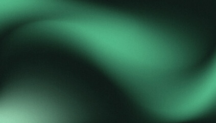Ingelijste posters Meisjeskamer Donkergroene aurora met korrelige textuur  © dhonyfixty
