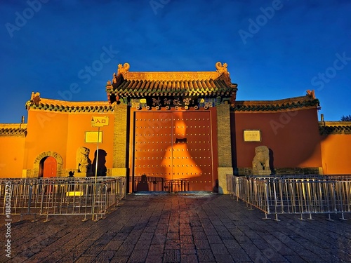 Tableau sur toile Shenyang Imperial Palace Museum, Shenyang, Liaoning Province, China