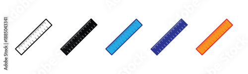 Vector illustration icon colorful plastic screwdrivers in different colors