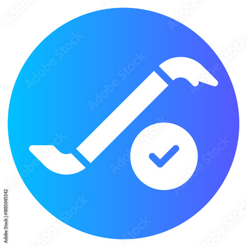 crowbar gradient icon