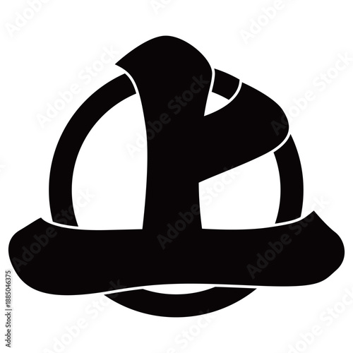 家紋です。変わり丸に上文字といいます。