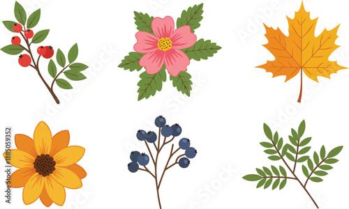 Beautiful purple floral arrangement with large flowers and leaves