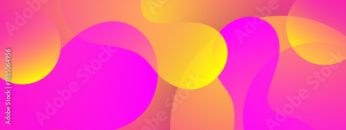 Abstract background with flowing yellow, orange, and pink shapes, suitable for creative designs, backgrounds, posters, and digital art projects.
