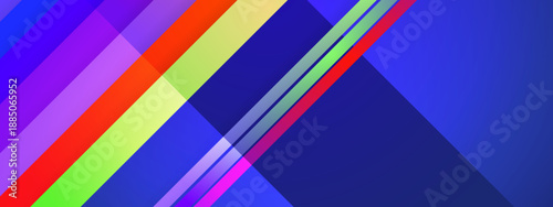 Abstract colorful pattern with lines on a blue background. Great for backgrounds, digital designs, prints, and creative projects.