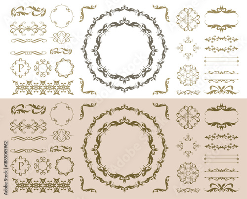 Valentine’s Day Romantic Frame & Border Collection