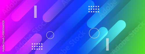 Perfect for modern design projects, ads, backgrounds, and covers. Captures dynamic gradient hues in abstract shapes for eyecatching visuals.