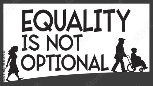 Social Issues Now Concept IllustrationVector Art Design Symbolizing Social Justice, Awareness and Nonviolence Movement Background Landscape