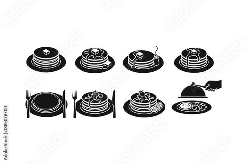 Shrove tuesday pancake day celebration with traditional food items