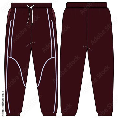 MEN'S TROUSER WITH PIPING 