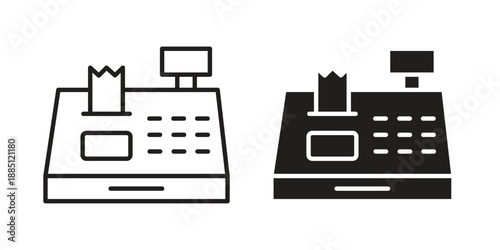 Cash register icon