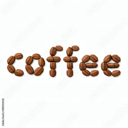 Coffee Bean Typography: A c...
