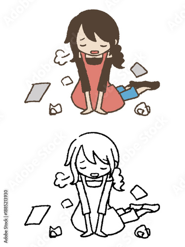 片づけられない主婦