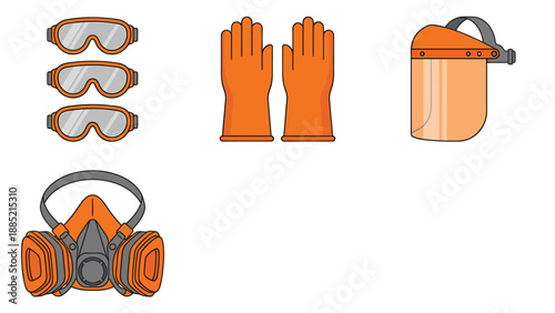 Personal Protective Equipment (PPE) Illustration