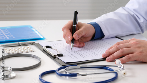 Tableau sur toile doctor at work