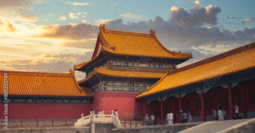 Konstfotografi The Imperial Palace in Beijing, China