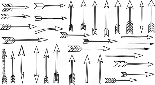 Arrow collection for design and presentation