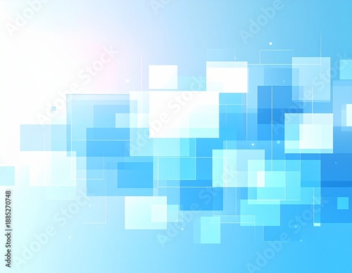 Floating Content Blocks Presentation Background