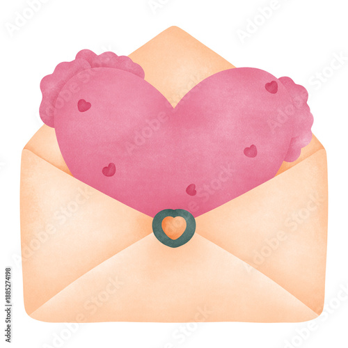 Tempura Japanese Food Watercolor Illustration. ideal for Food, Valentine’s Day, graphics, romantic branding, stickers, and social media visuals.