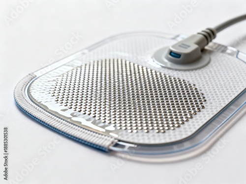 ElectrodePadWithMetalGridCable