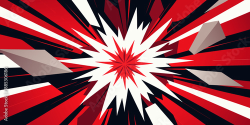 abstract background with rays