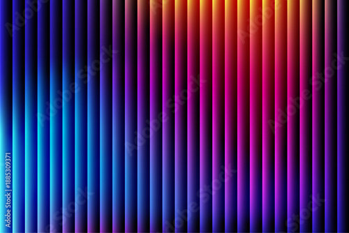 A vibrant abstract background with gradient lines and 80.ai generated art displayed prominently in a digital environment from a frontal viewpoint showcasing technology