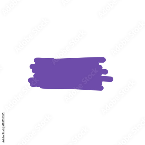 Purple highlight marker line 