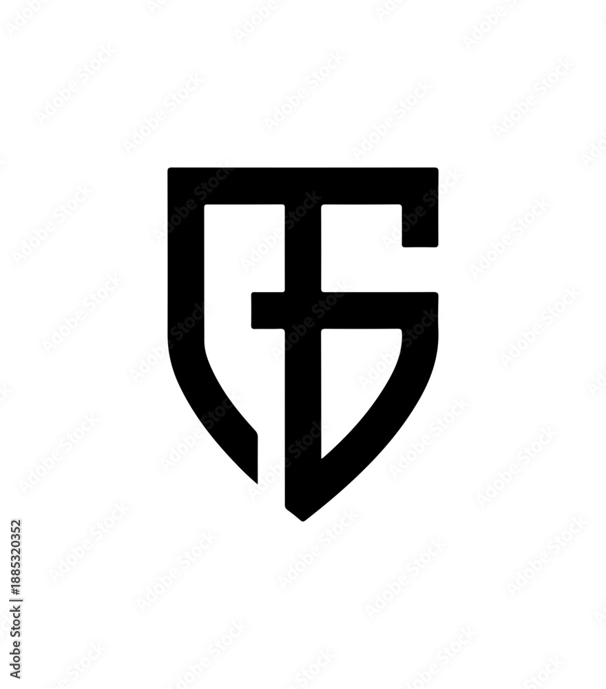 Fototapeta premium Shield Emblem Design