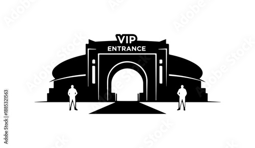 VIP Entrance Illustration