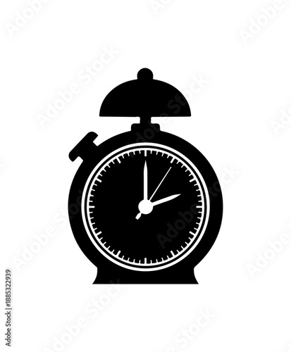 Vintage Alarm Clock Icon