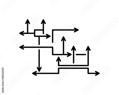 Complex Arrows Diagram
