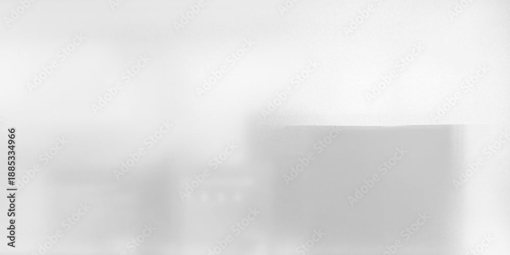 Obraz premium Abstract light gray frosted glass background with soft bokeh and blurry shapes. Elegant minimal textured backdrop perfect for modern web design privacy glass effects and clean overlays