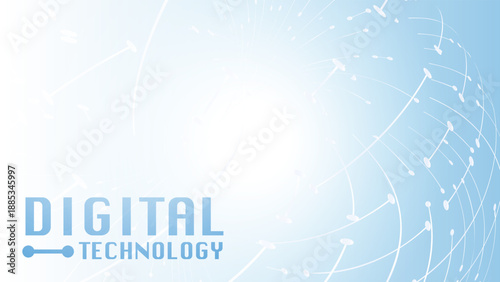 Semiconductor Bg Circuit. AI Tech Background. Abstract Artificial Line Pattern. Security Digital Data Technology Chip Texture. Blue Light Board Software Concept. Artificial Intelligent Network Banner.