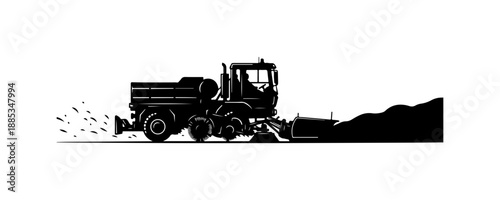 Construction Vehicle in Action