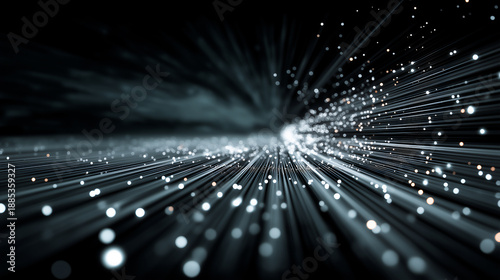 Wallpaper Mural Digital data stream, digital data stream and quantum signal. Torontodigital.ca