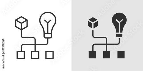 Smart Blockchain Icon representing decentralized technology, secure digital networks, smart transactions, and advanced blockchain innovation.