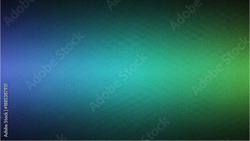 Gradual transition from dark blue to green gradient background viewed from directly above showing smooth gradient effect