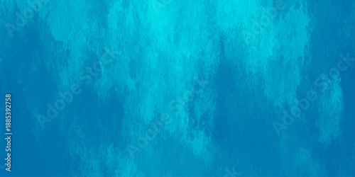 Abstract teal blue watercolor background with distressed texture and bright turquoise brush strokes Ideal for web headers, creative banners, professional presentations.
