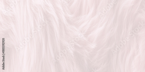 Soft pale pink faux fur texture background create a flowing, wavy pattern with gentle highlights and shadows.