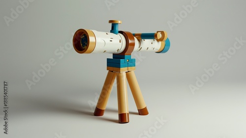 Wallpaper Mural A photo of a toy telescope for stargazing. Torontodigital.ca