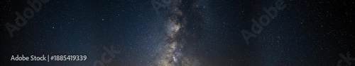 looped animation of the Milky Way, time lapse, starry sky | widesceen | 