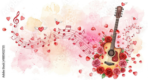 abstract music background