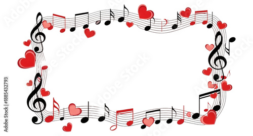 musical notes background