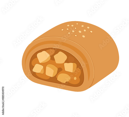 Sushi Roll with Tofu.