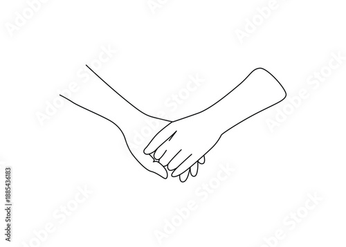 Valentine’s Day Couples & Romance One Line Art | Continuous Single Line Lovers, Minimal Romantic Couple Illustrations