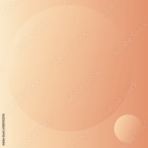 둥근 원형에 주황과 흰색을 조화롭게 채색하여 꾸민 배경 이미지