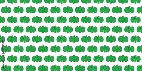 National kidney cancer awareness month campaign banner. Featuring green kidney seamless pattern. Observed in March yearly.	