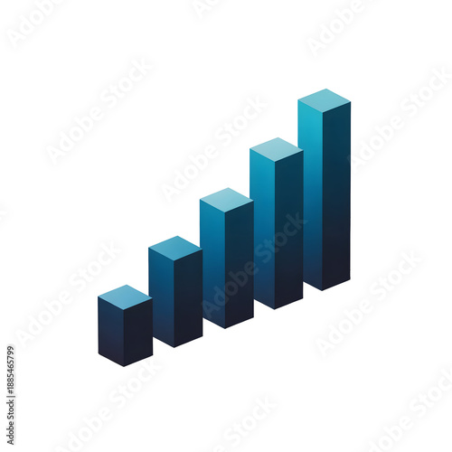 Blue Bar Chart Increasing Upwards Isolated on Transparent Background Free Download Blue Bar Chart Increasing Upwards Isolated on Transparent Background - GFXLoad