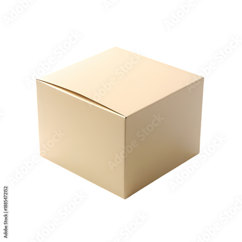 Simple Kraft Cardboard Box