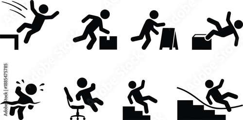 Accident prone workplace hazards and safety precautions